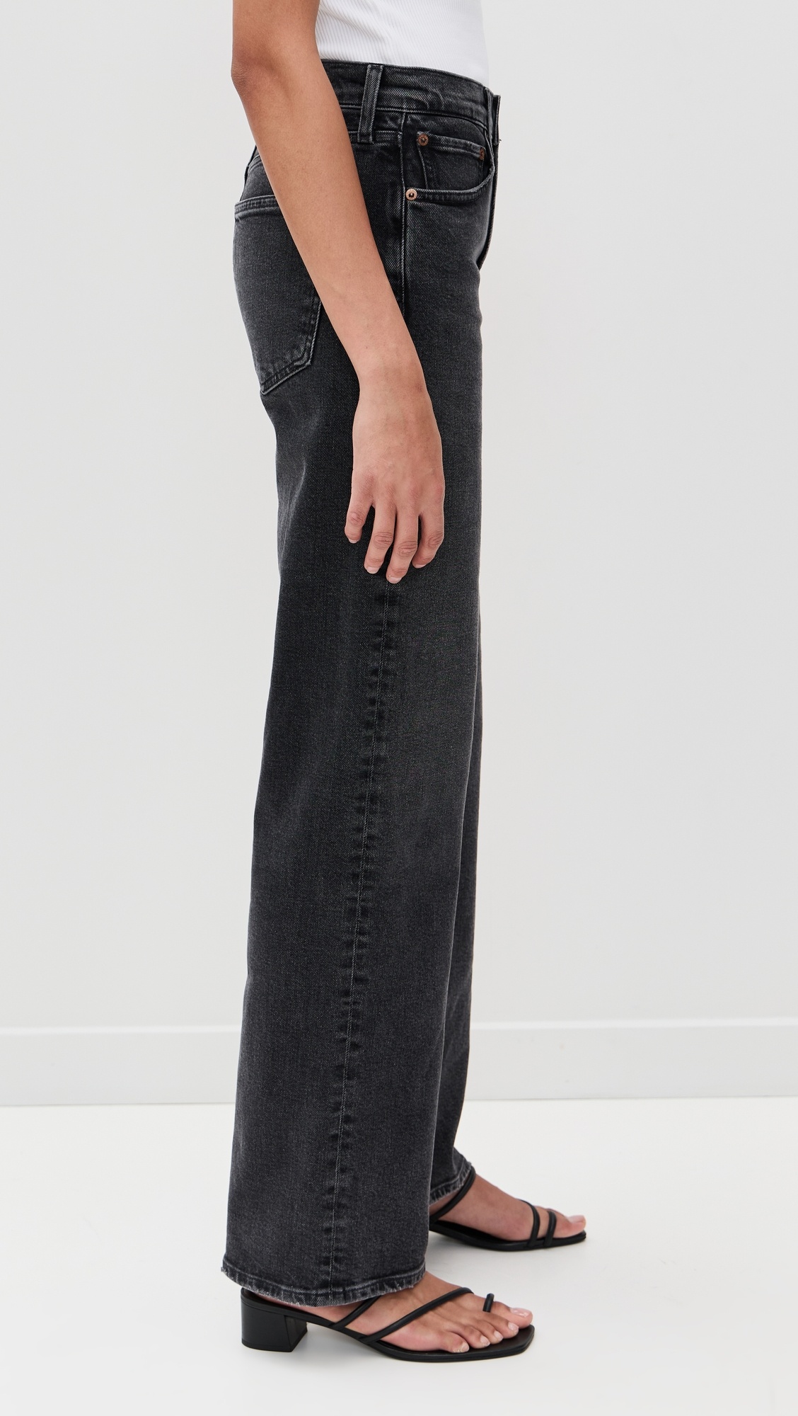 Harper Jeans Mid Rise Relaxed Straight - 4