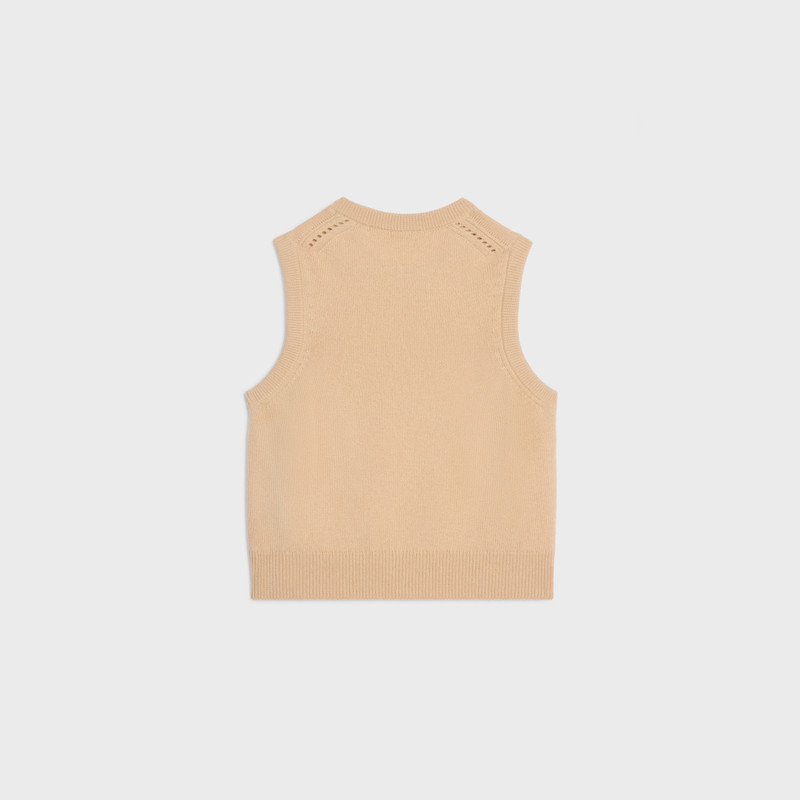 CELINE crew neck sweater in scottish cashmere outlook