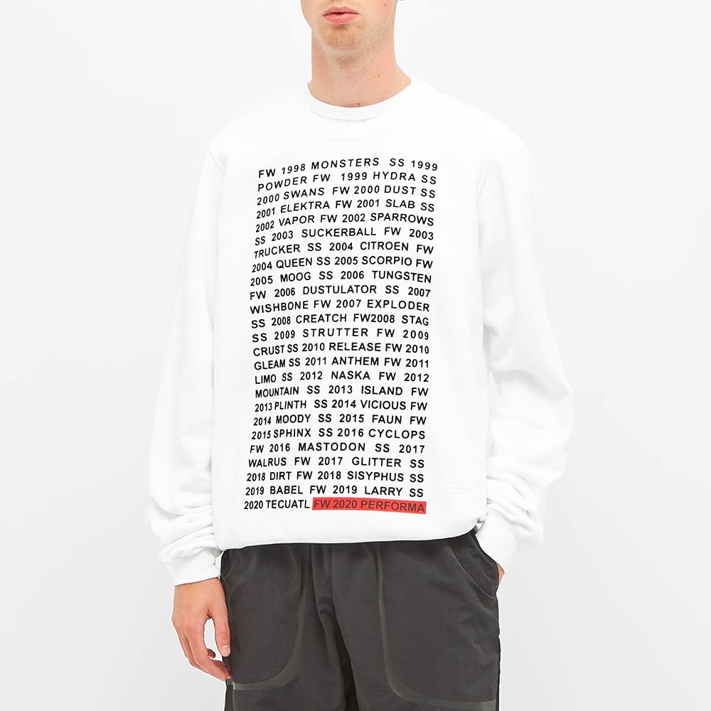 Rick Owens DRKSHDW Season Print Crew Sweat - 4