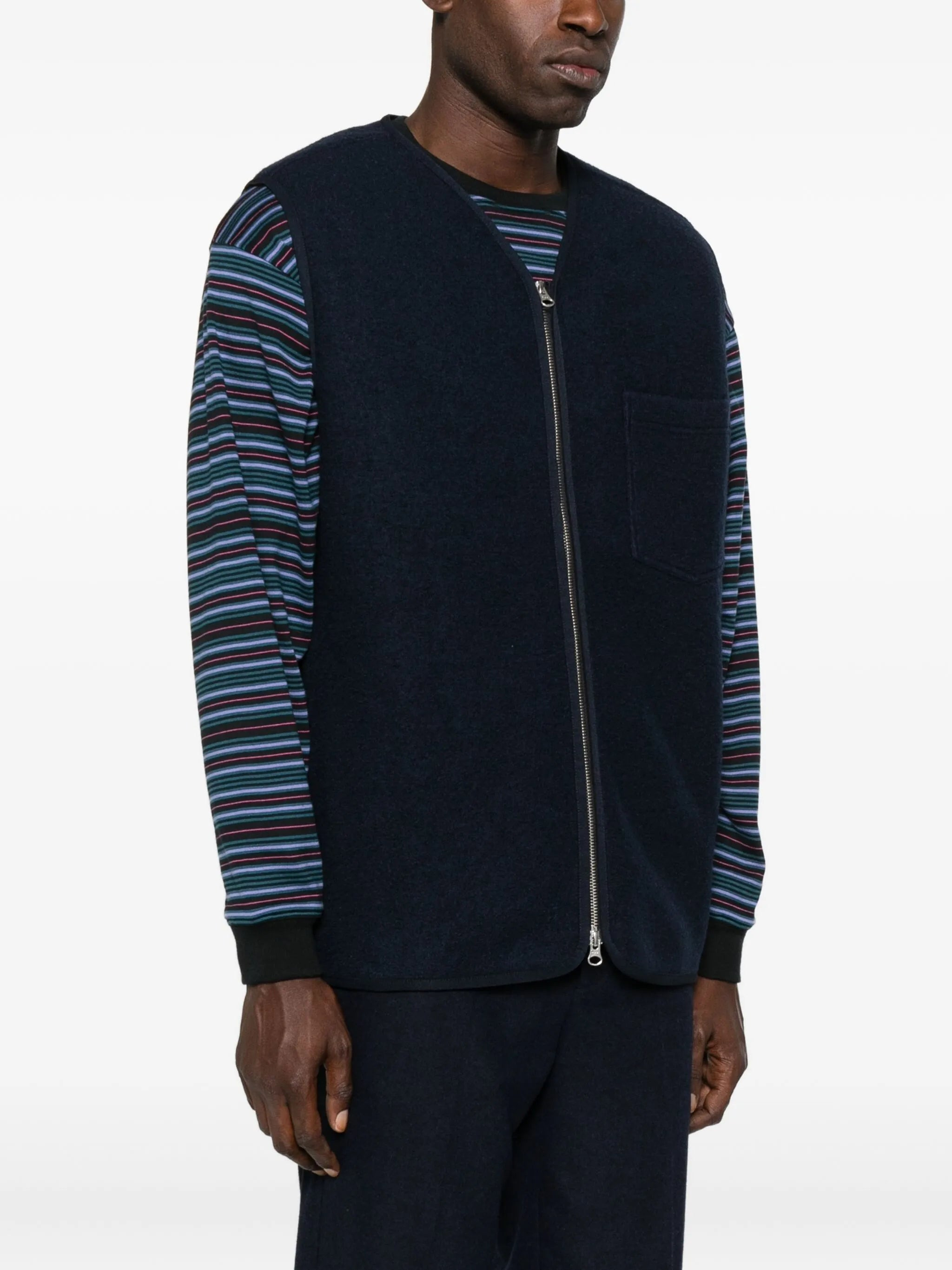 Samsoe Samsoe Sahannes Zip-front Pocket Vest - 3