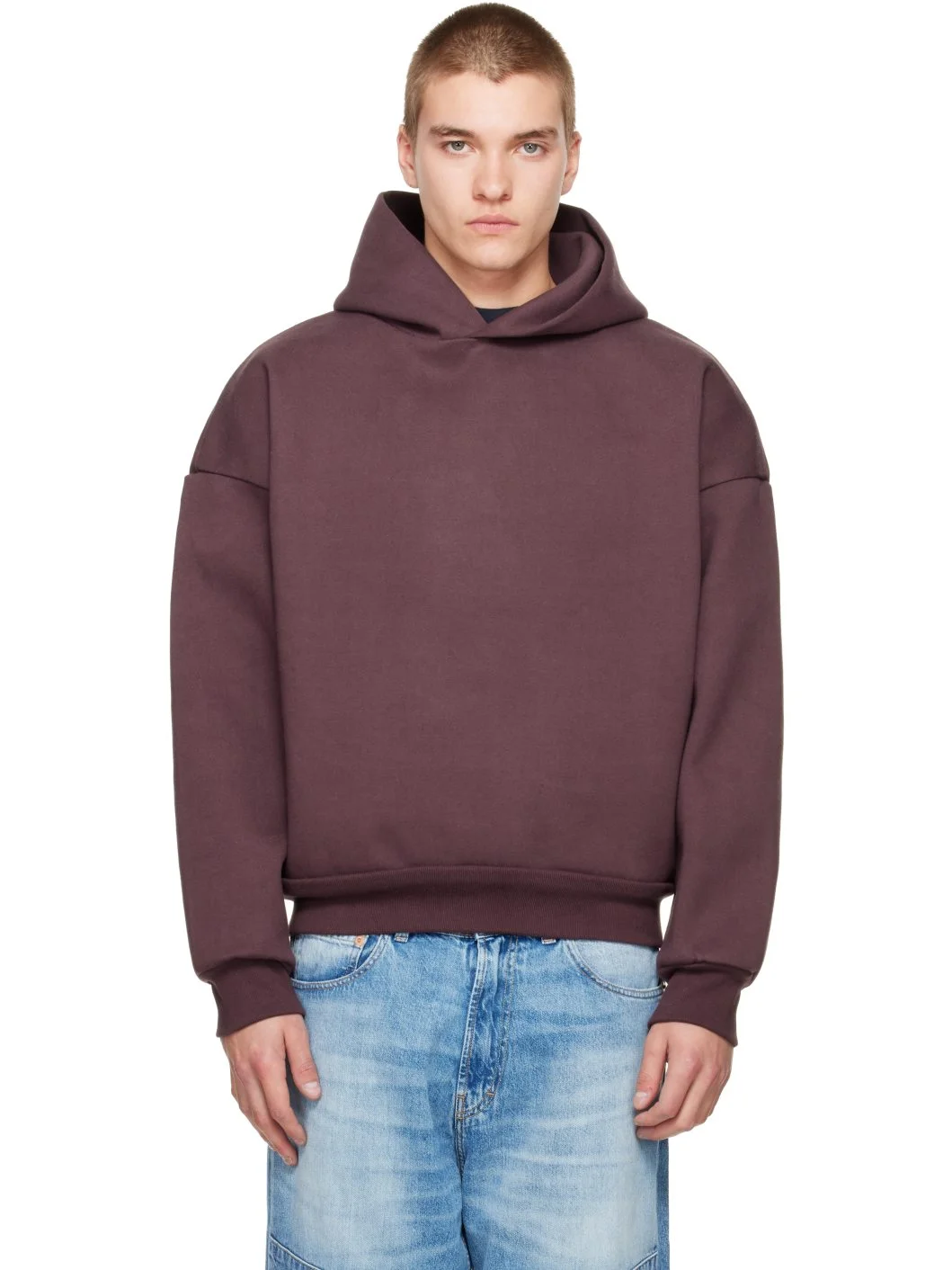 Burgundy V2 Hoodie - 1