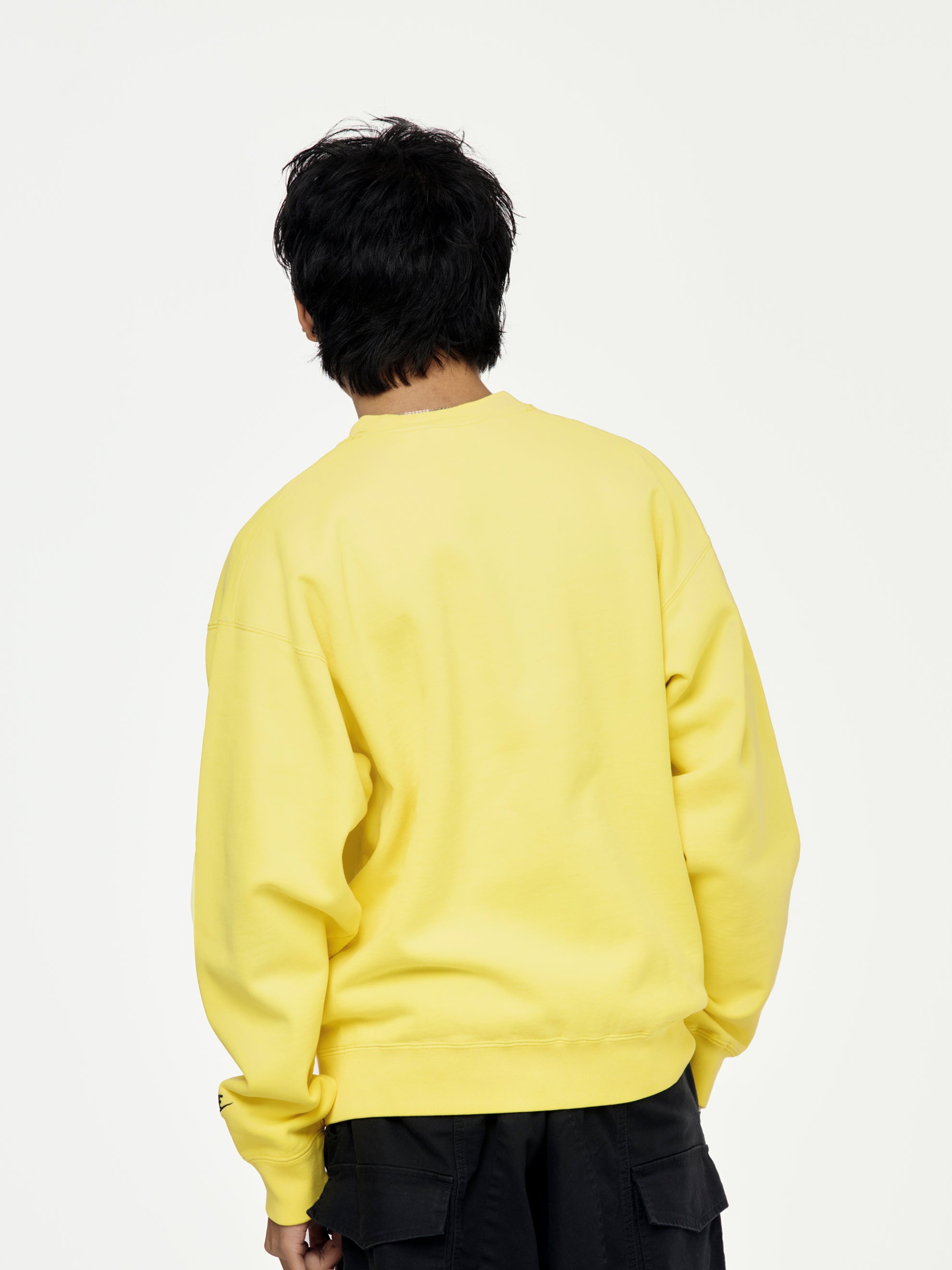 M NRG NIGO CREW FLC (SPEED YELLOW/BLACK) - 3