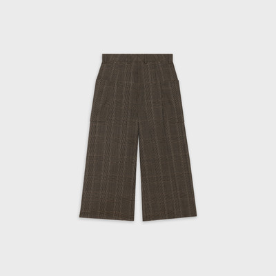 CELINE CULOTTES IN PRINCE OF WALES outlook