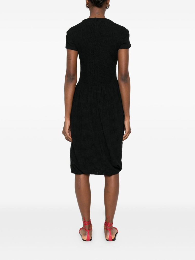 textured midi dress 4