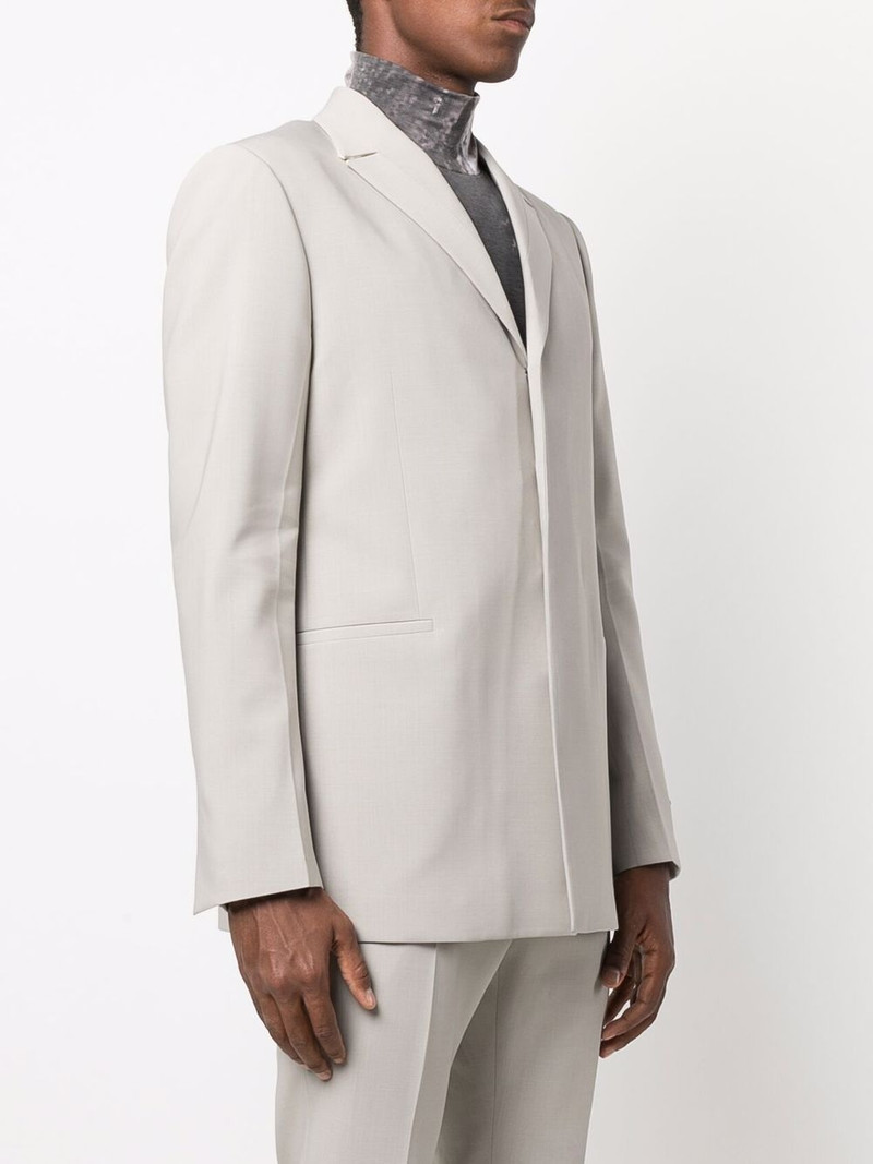 x Tailored By Caruso single-breasted blazer 3