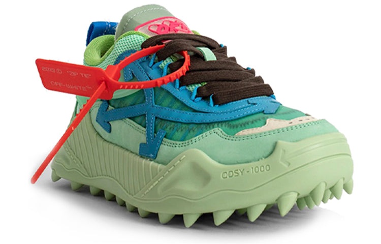 (WMNS) Off-White ODSY-1000 'Light Green Blue' OWIA180E20FAB0015045 - 3