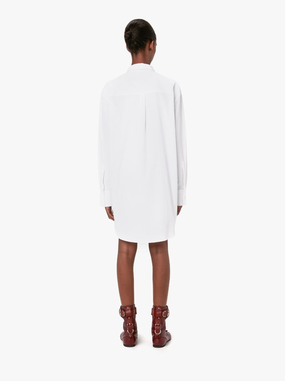 PADLOCK STRAP SHIRT DRESS - 3