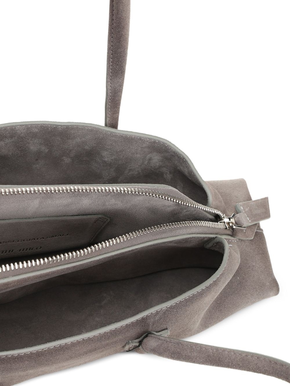 small La Passeggiata suede shoulder bag - 5