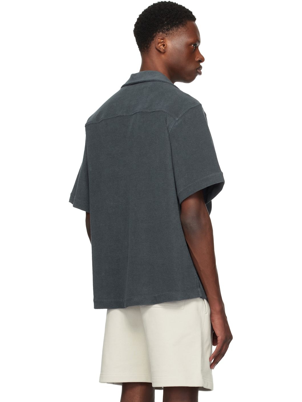 Gray EKD Cotton Shirt - 3