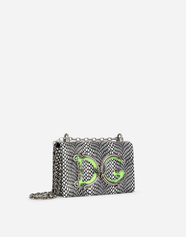 Printed elaphe DG Girls bag - 3