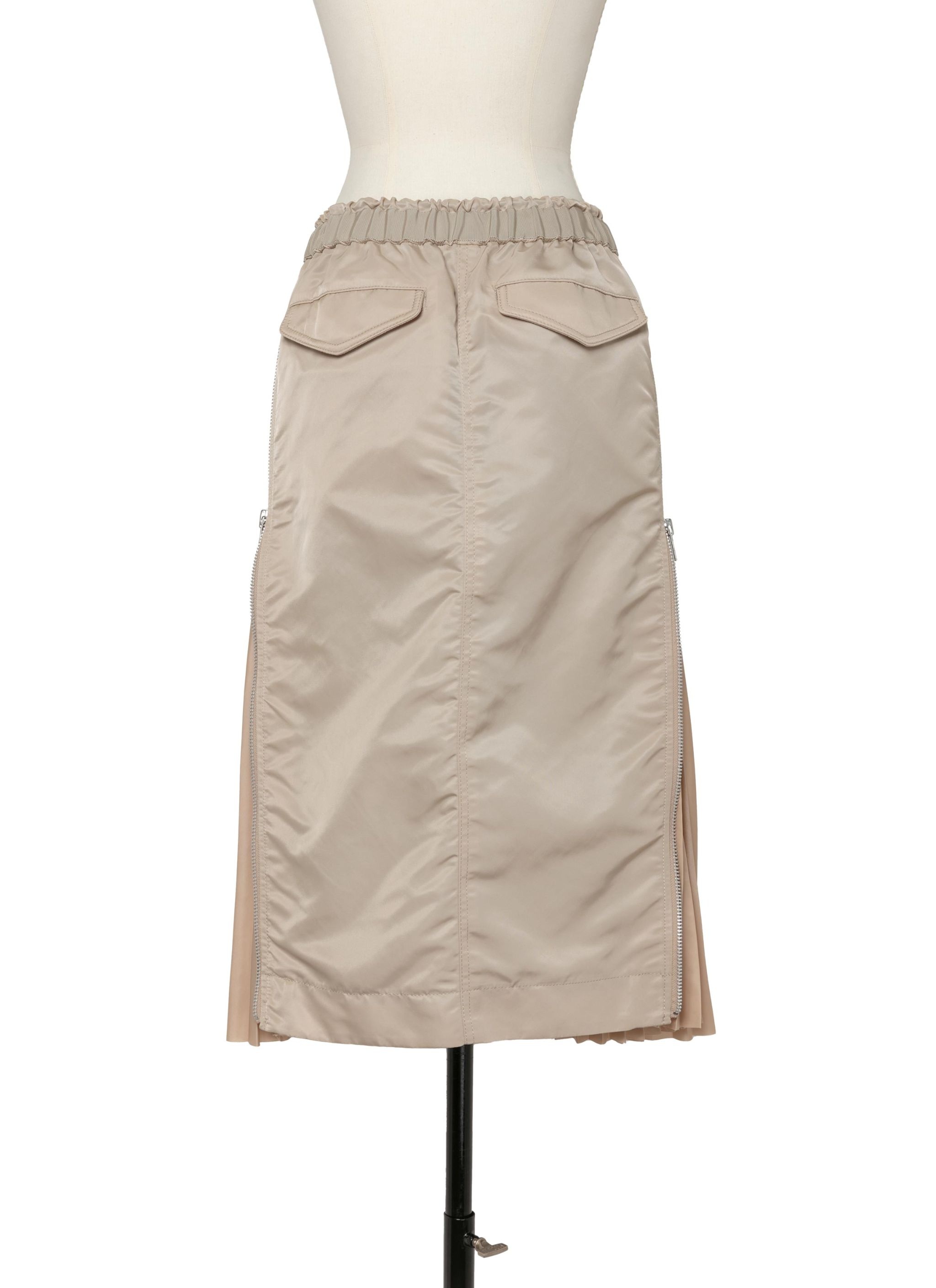Nylon Twill Skirt - 4