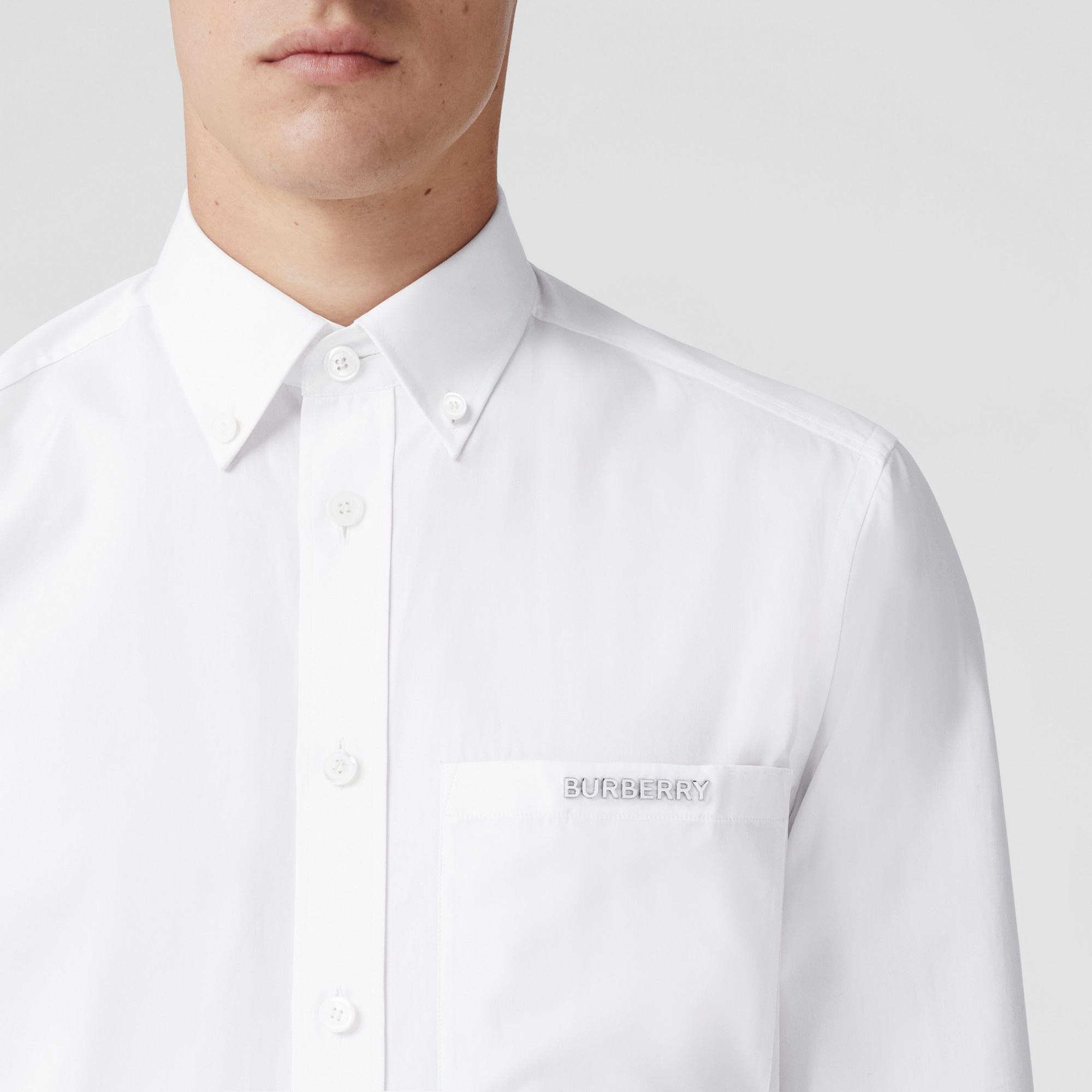 Logo Detail Cotton Shirt – Exclusive Capsule Collection - 3
