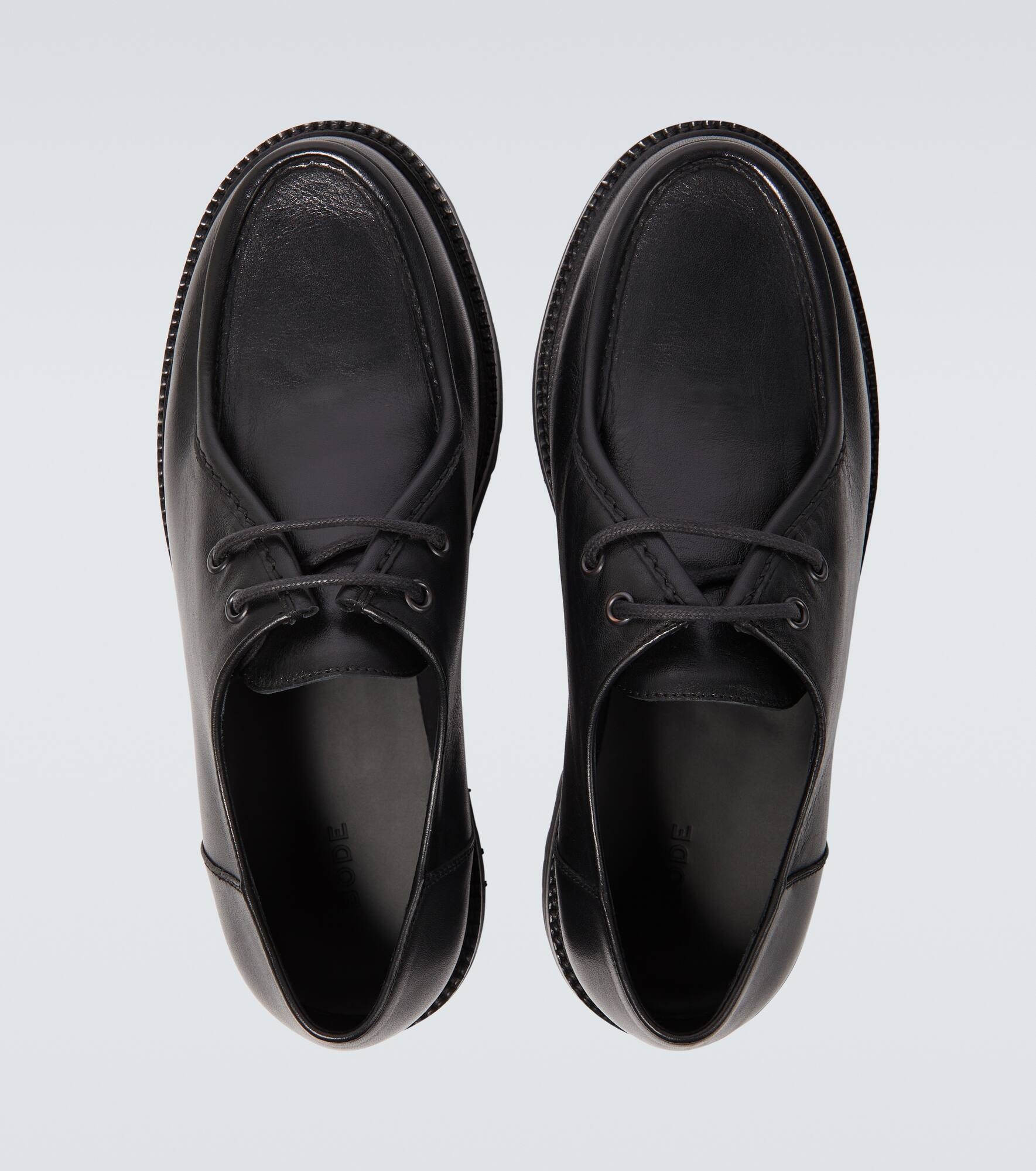 University leather loafers - 4