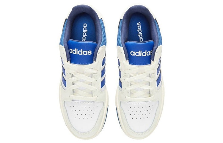 (WMNS) adidas neo Entrap Sneakers White/Blue HR1931 - 4