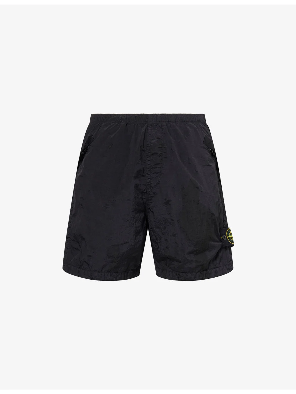 Logo-Patch Woven Cargo Shorts - 1
