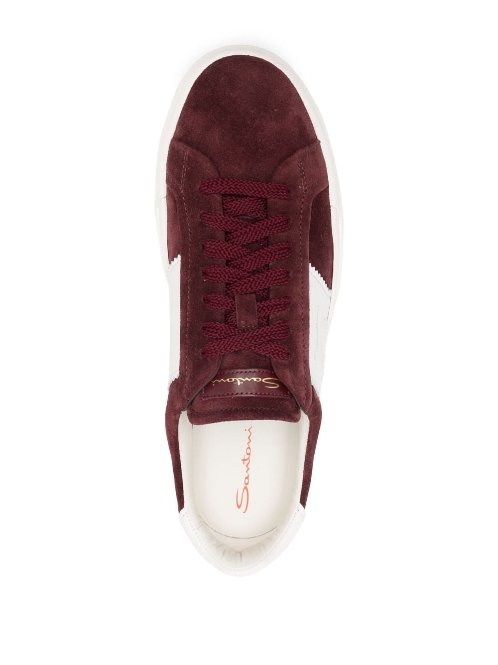 Double Buckle suede sneakers - 4