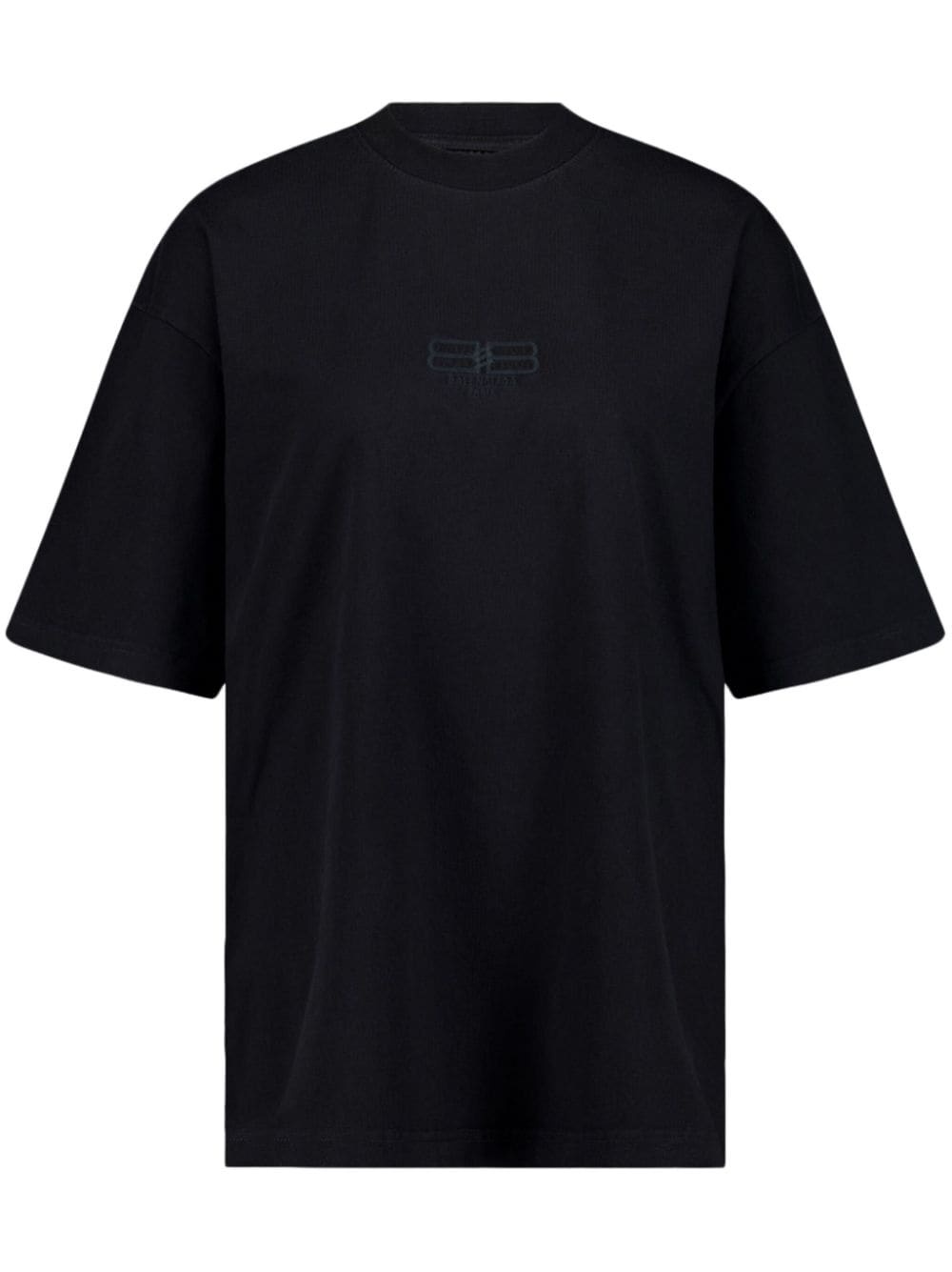 logo-embroidered T-shirt - 1