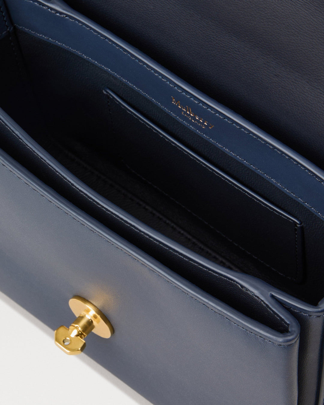 Small Lana Top Handle Night Sky High Gloss Leather - 5