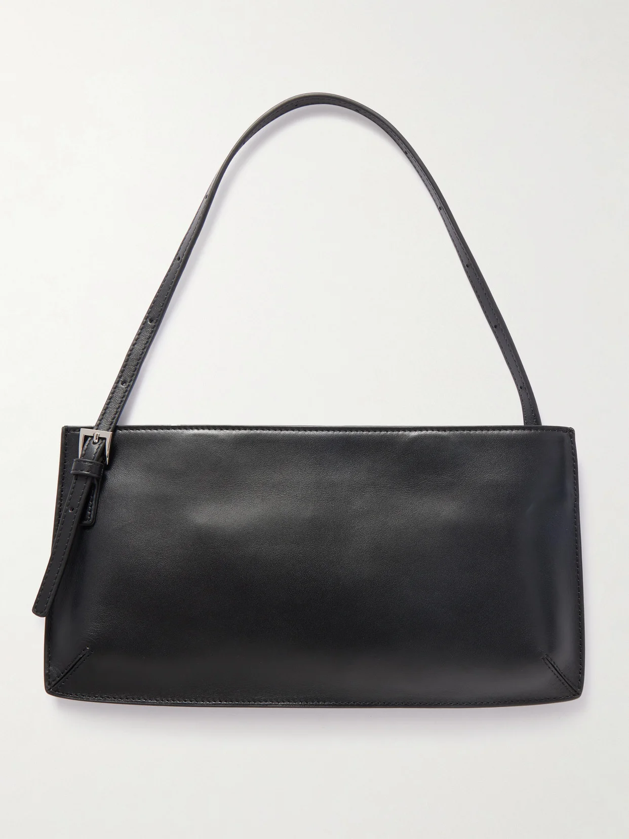 90s Leather Shoulder Bag - 1