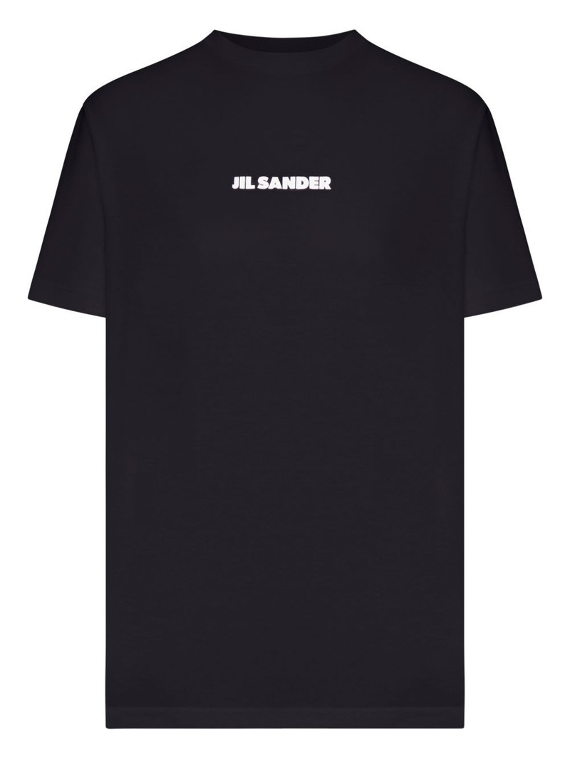 logo-detail crew neck T-shirt 1