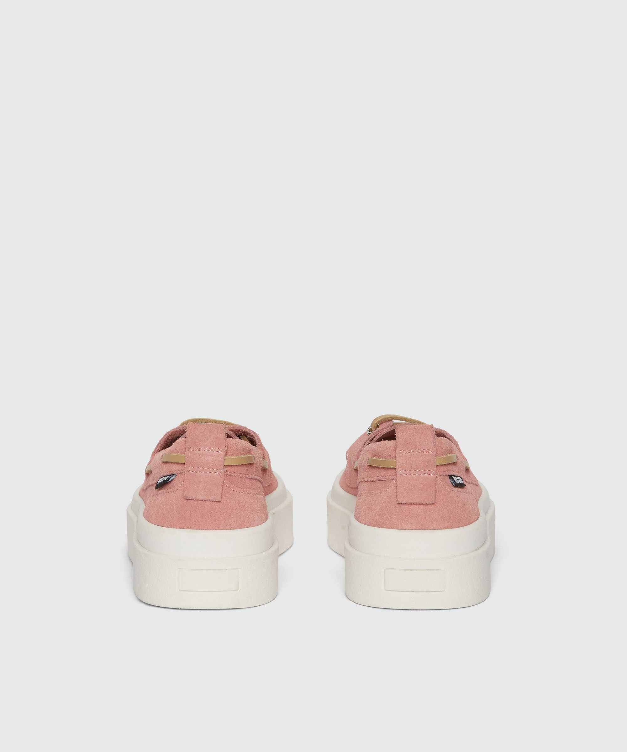 Pink suede boat shoes - 2