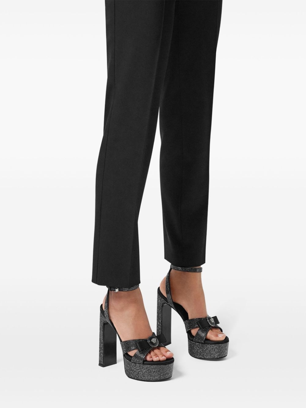 140mm Gianni Ribbon sandals - 5