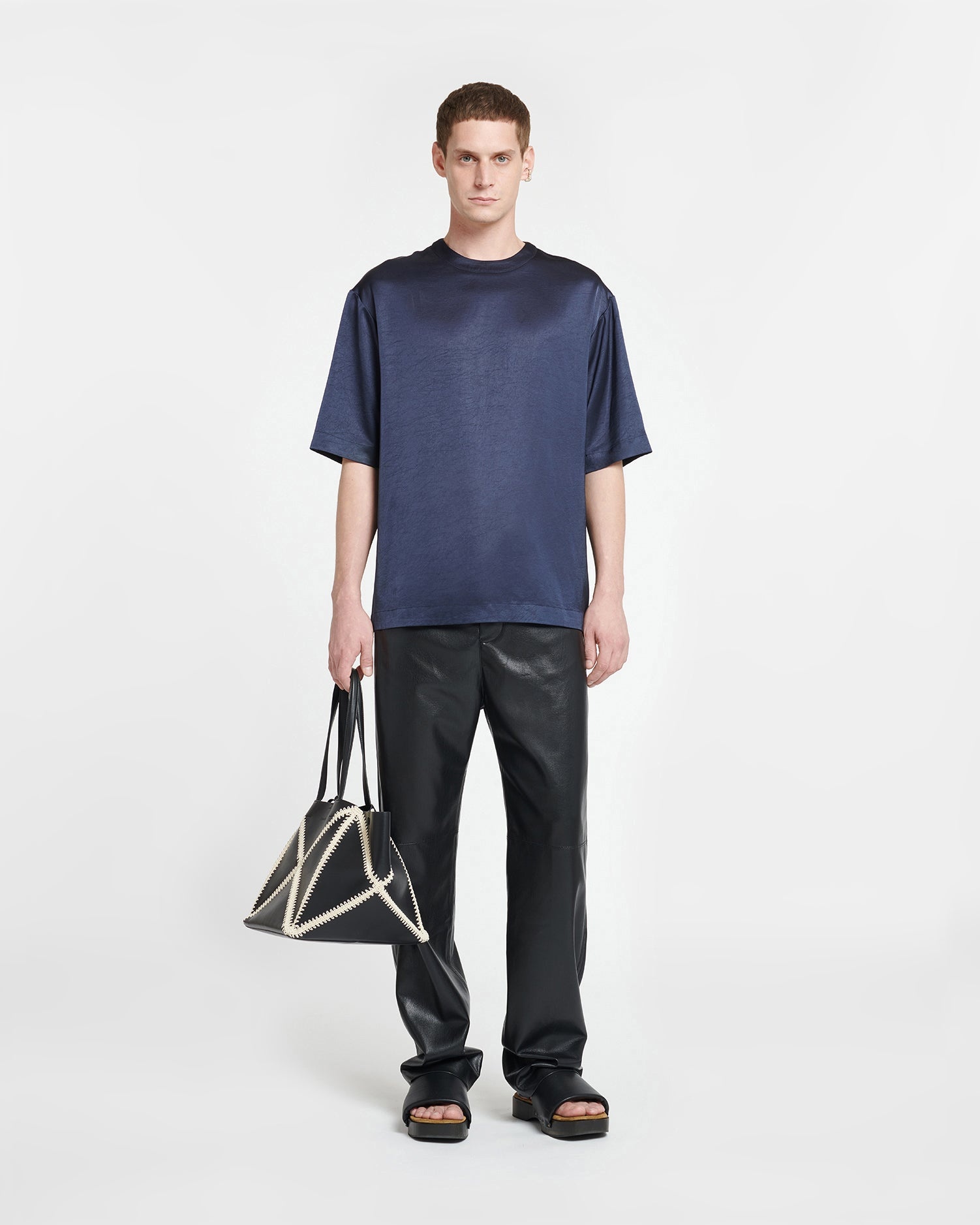Slip Satin T-Shirt - 3