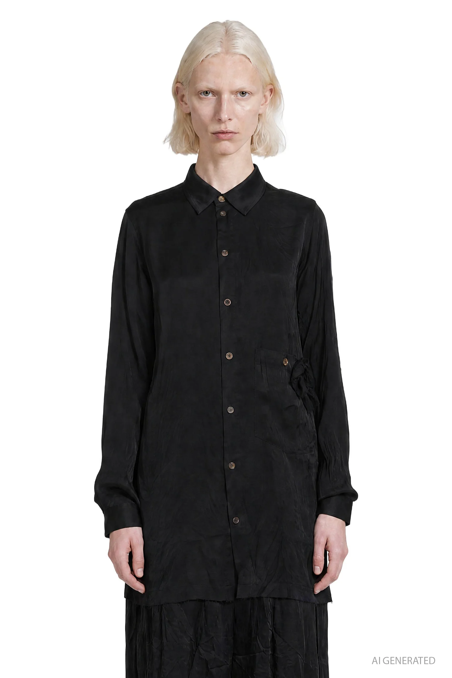 Classic Silk Shirt - 1