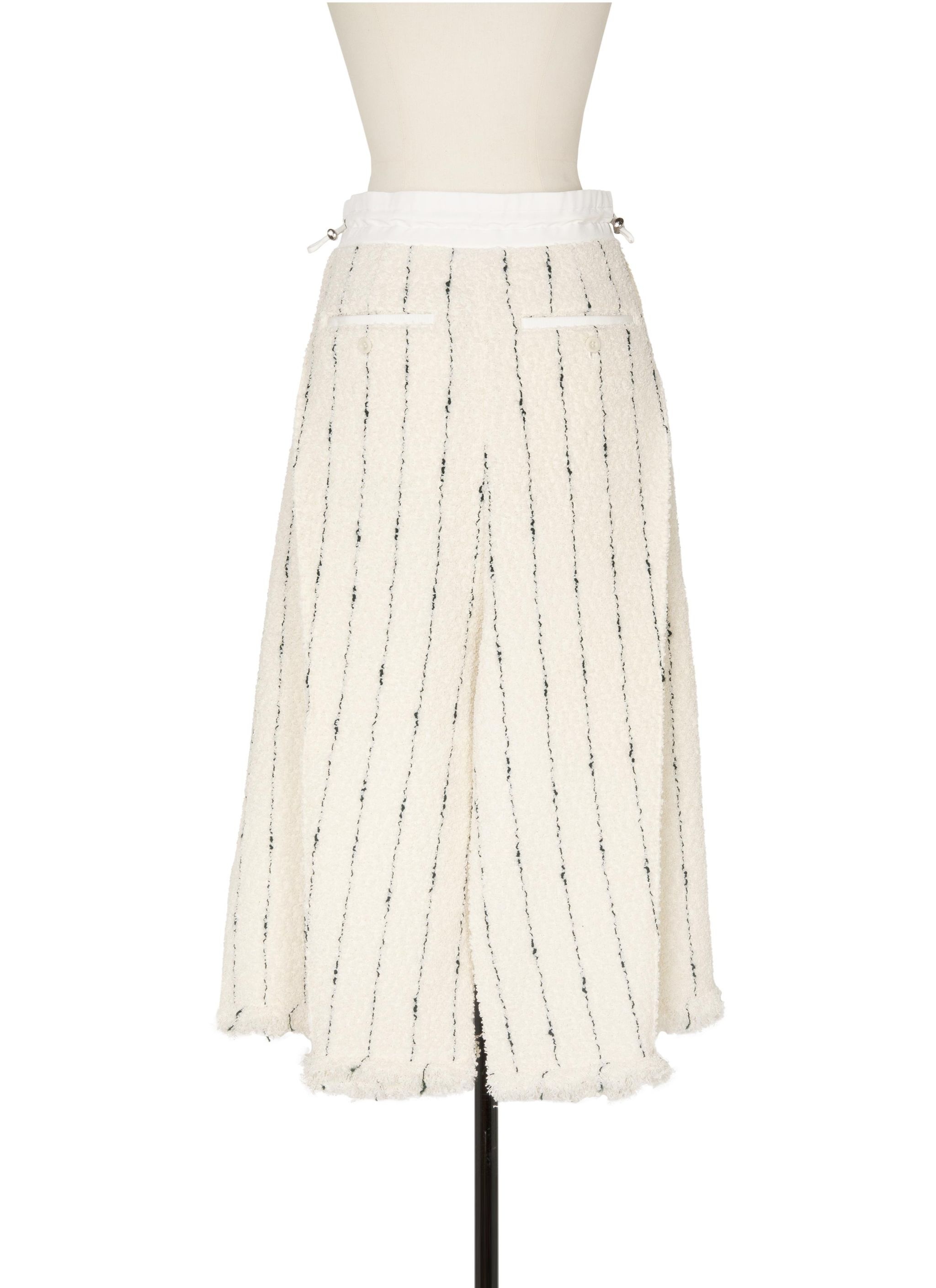 sacai 国内買付 Tweed Skirt sacai Tweed Skirt | REVERSIBLE