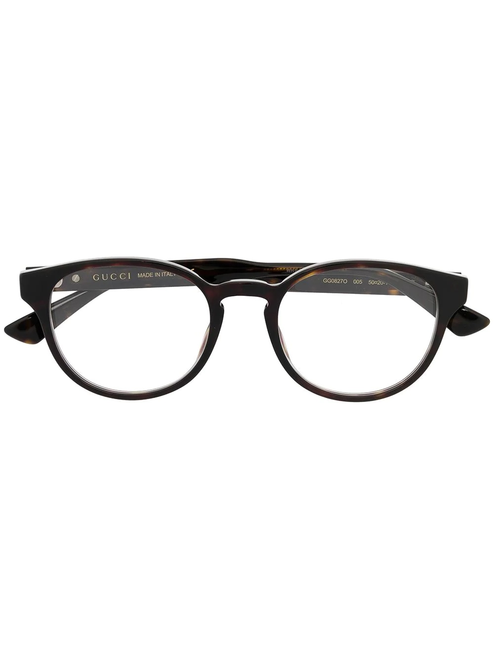 rounded frame glasses - 1