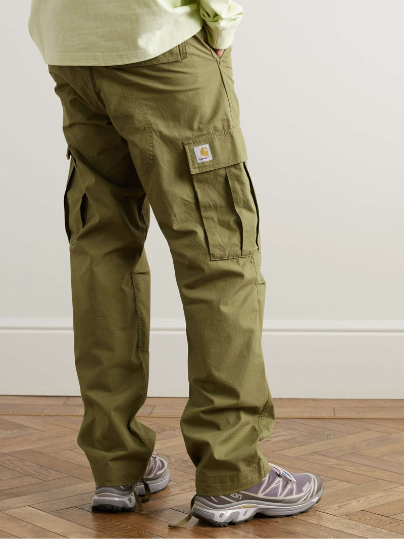 Straight-Leg Cotton-Ripstop Cargo Trousers 4