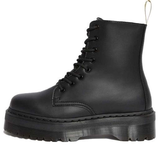 (WMNS) Dr. Martens Vegan Jadon II Mono Felix Rub off Vegan Black 25310001 - 1