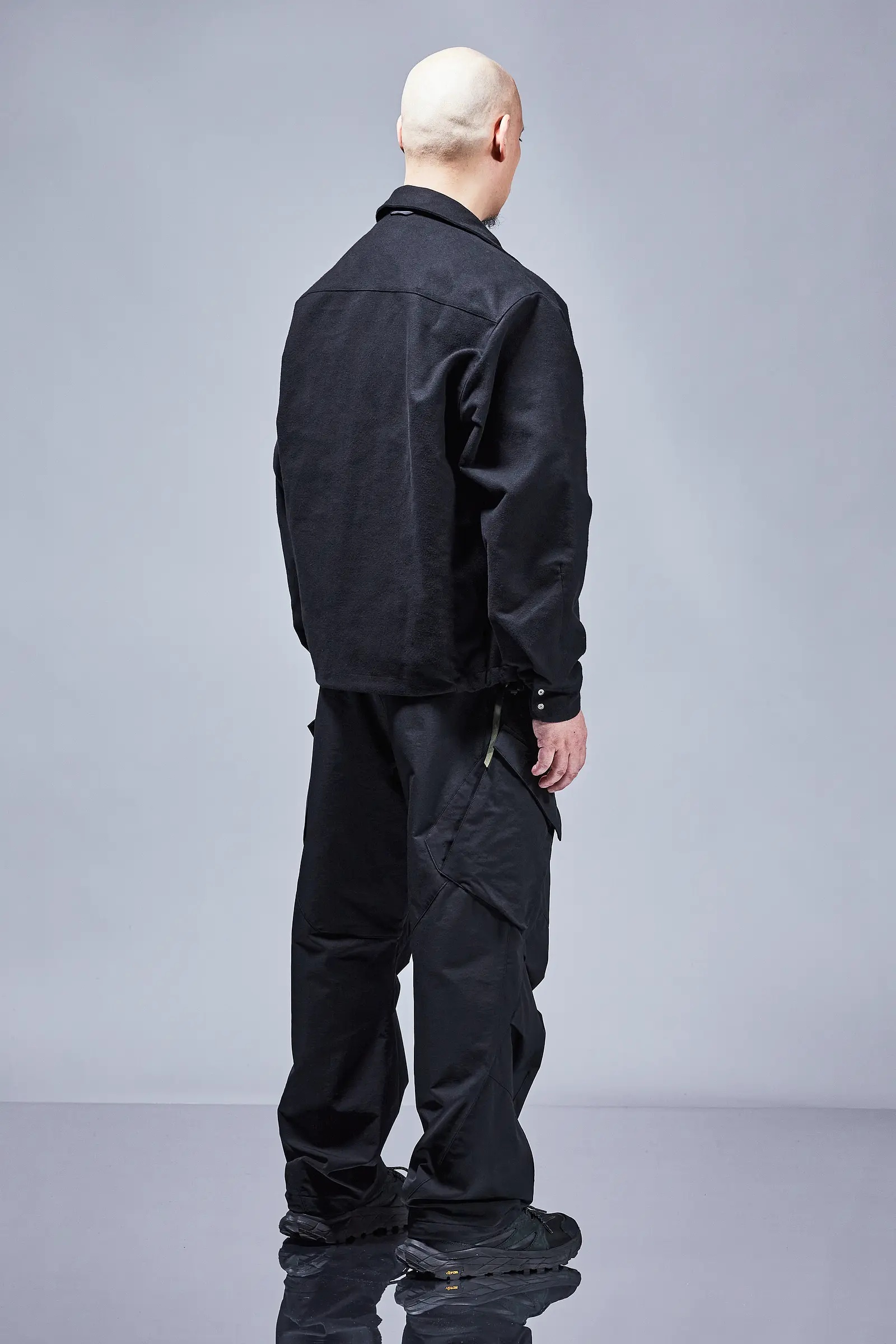 J121-KI Cotton Moleskin Jacket Black - 6