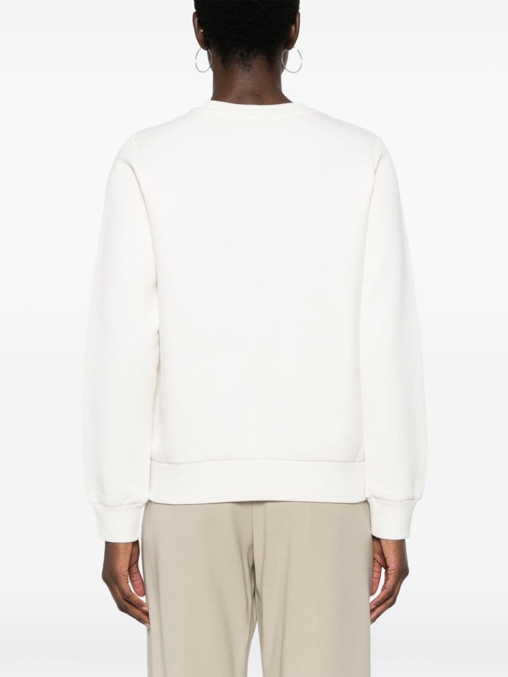 Craie embroidered-logo sweatshirt - 4