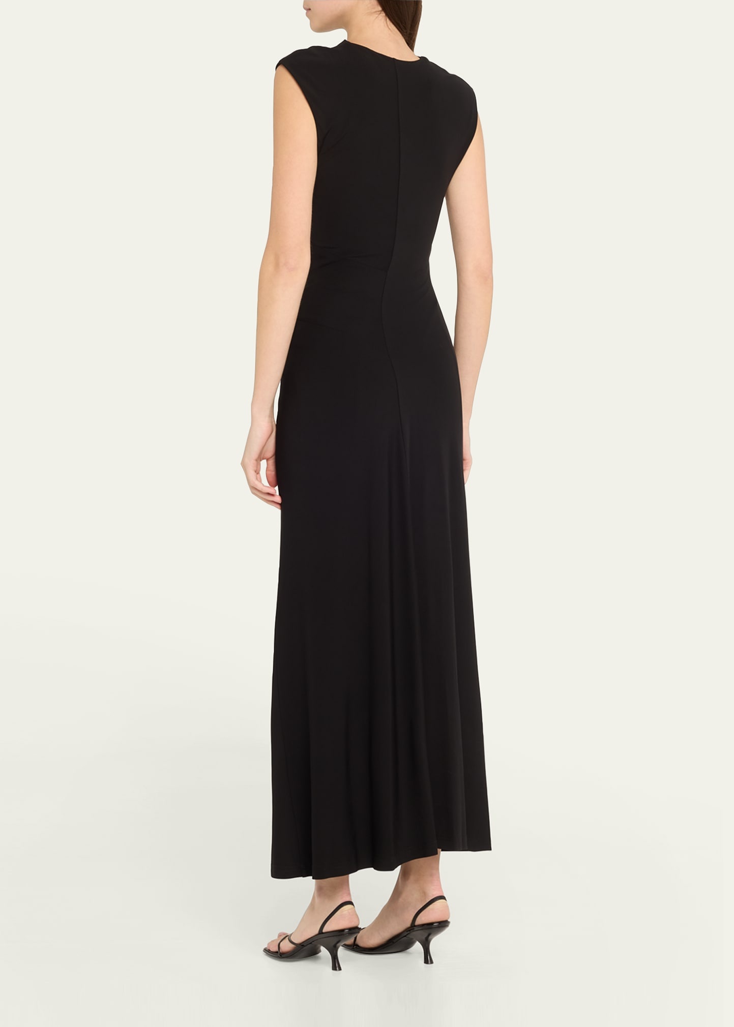 Acacia Sleeveless Gathered Midi Dress - 3
