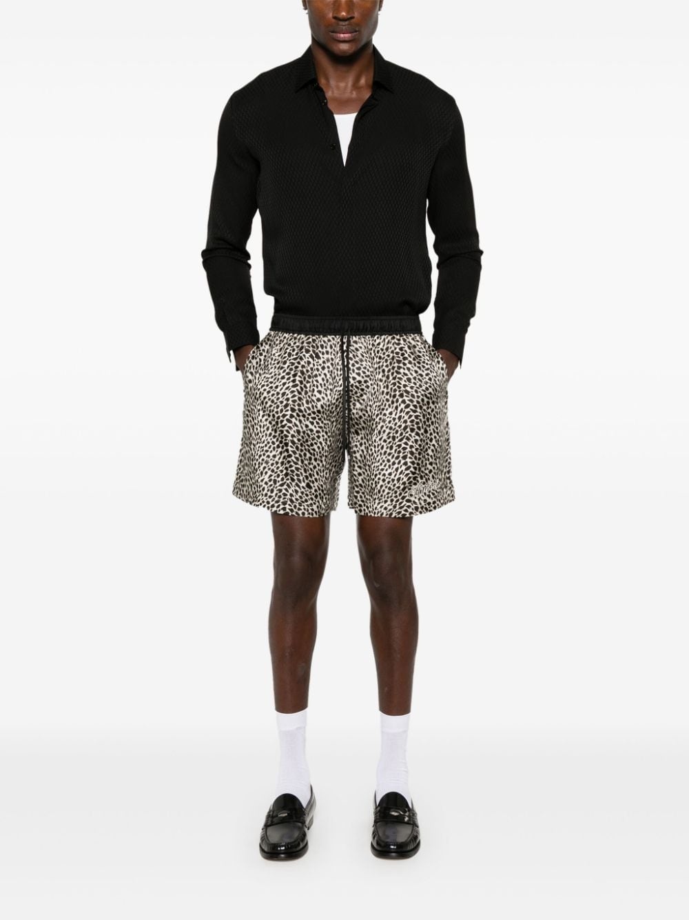 leopard shorts - 2