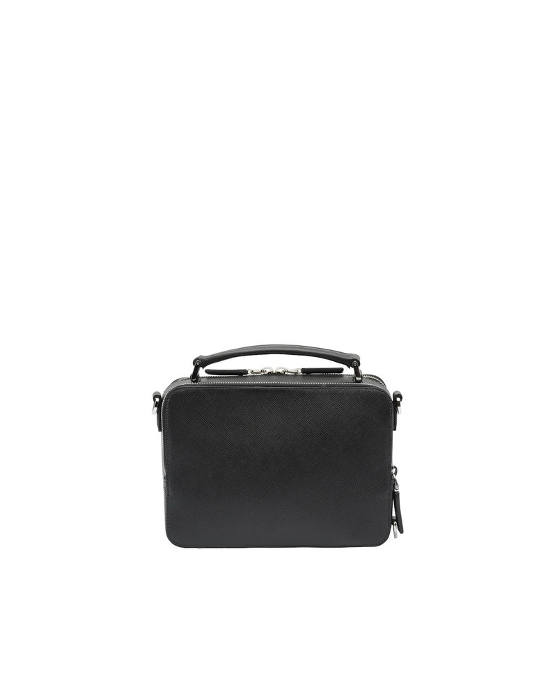 Prada Brique Saffiano Leather Cross-Body Bag 4