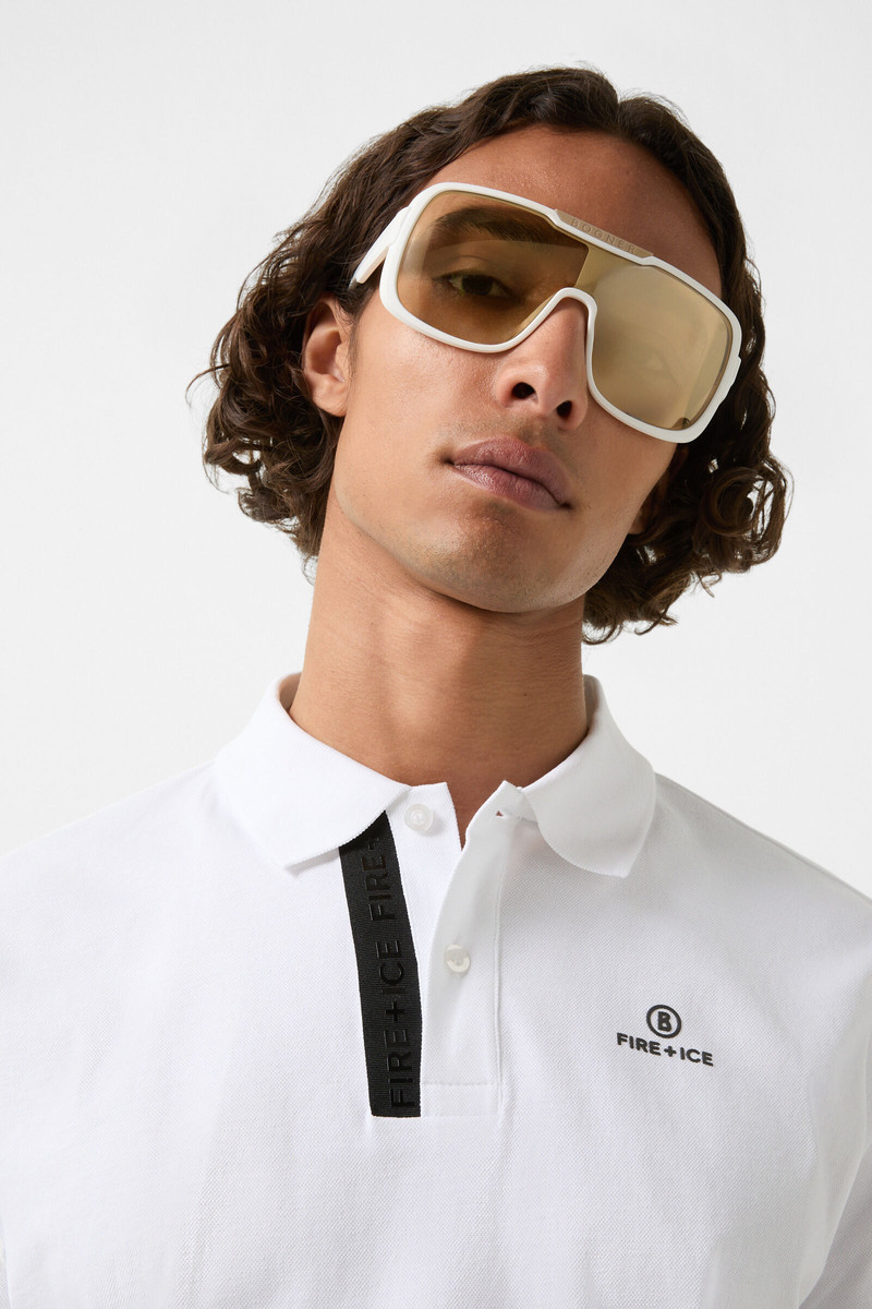Ramon polo shirt in White 4