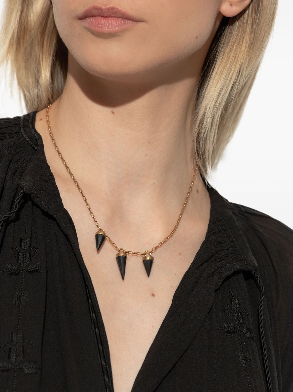charm-detail necklace - 2