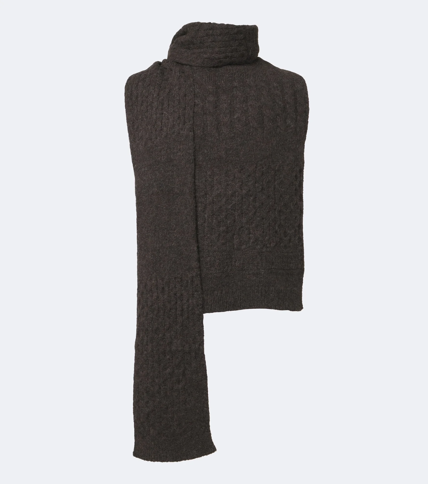 Wool-blend sweater vest - 1