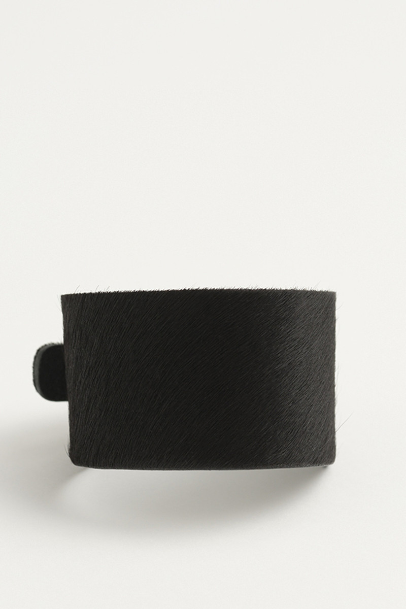 Bergen Bracelet Black Hair On Hide 1