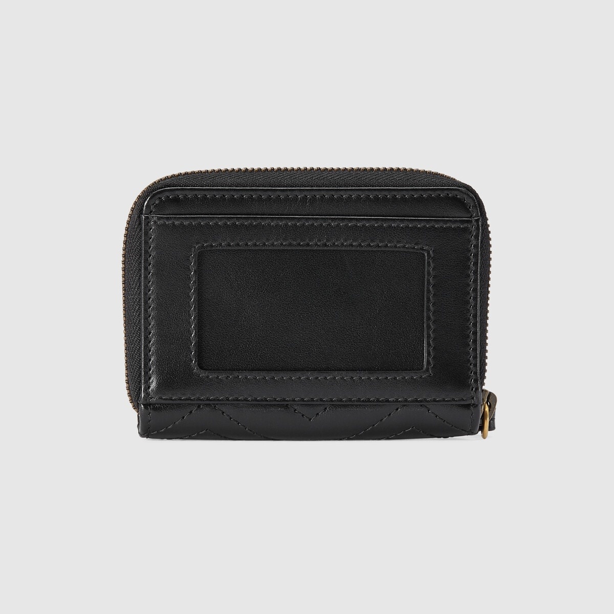GG Marmont matelassé zip card case - 3