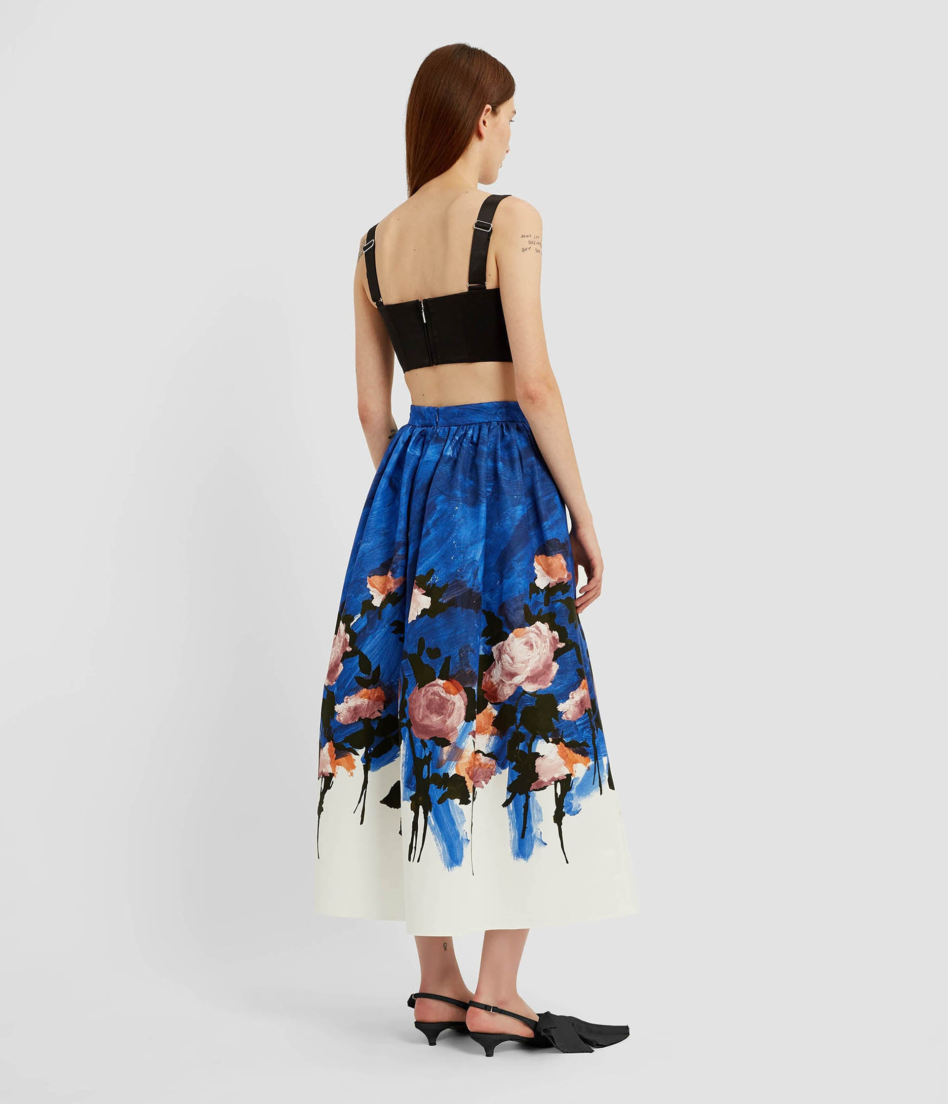 CROPPED CORSET BRA TOP - 3