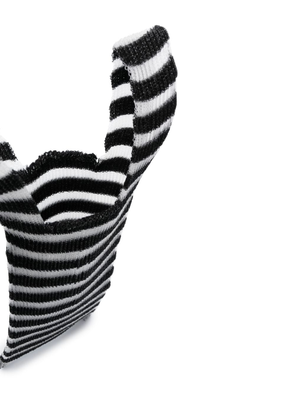 Ivy striped tote bag - 5