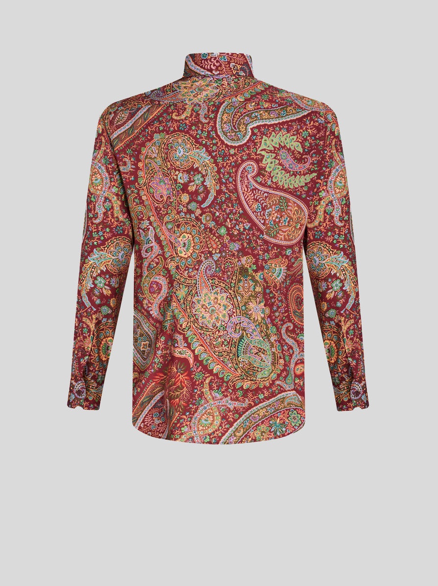 PAISLEY COTTON SHIRT - 5