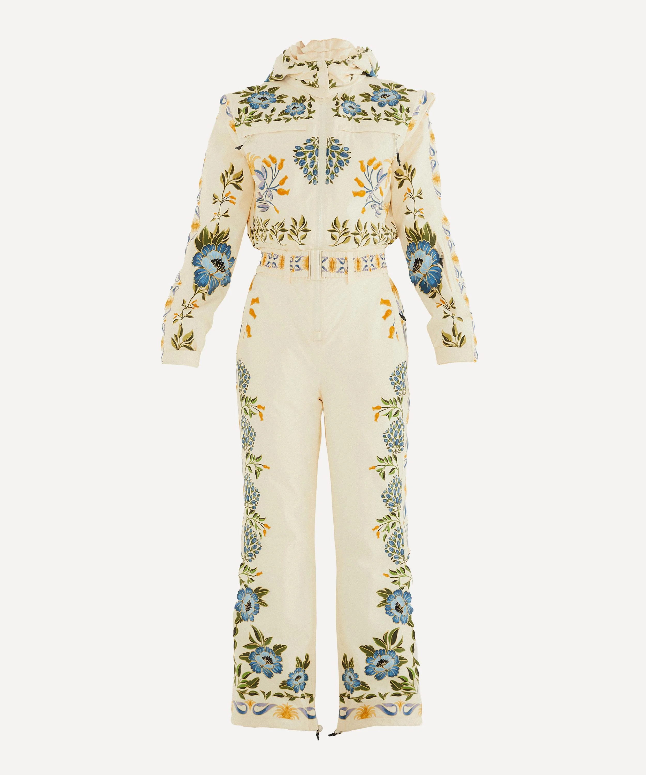 Off-White Winter Garden Hooded Jumpsuit - 1