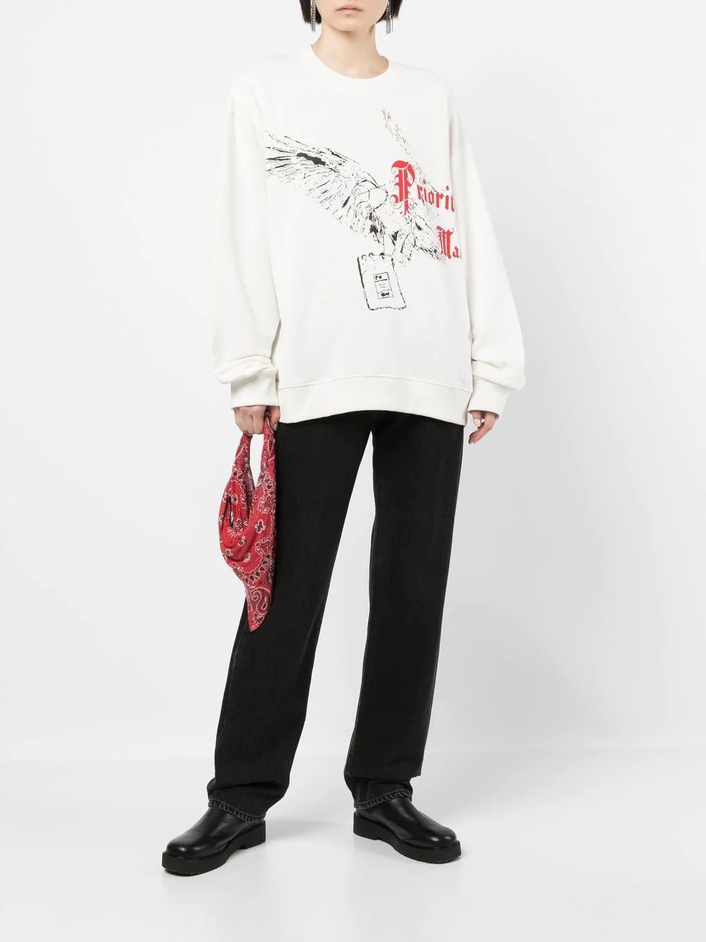 graphic-print sweatshirt - 2