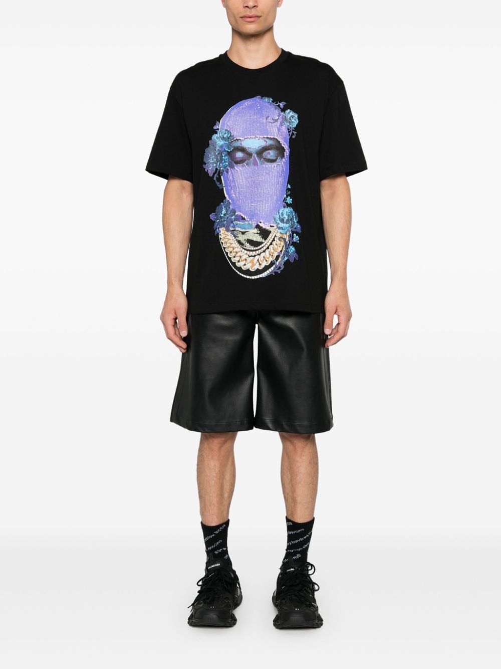 Black Roses Mask T-shirt - 2