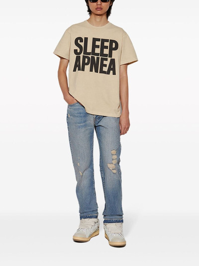 GALLERY DEPT. Sleep Apnea cotton T-shirt outlook