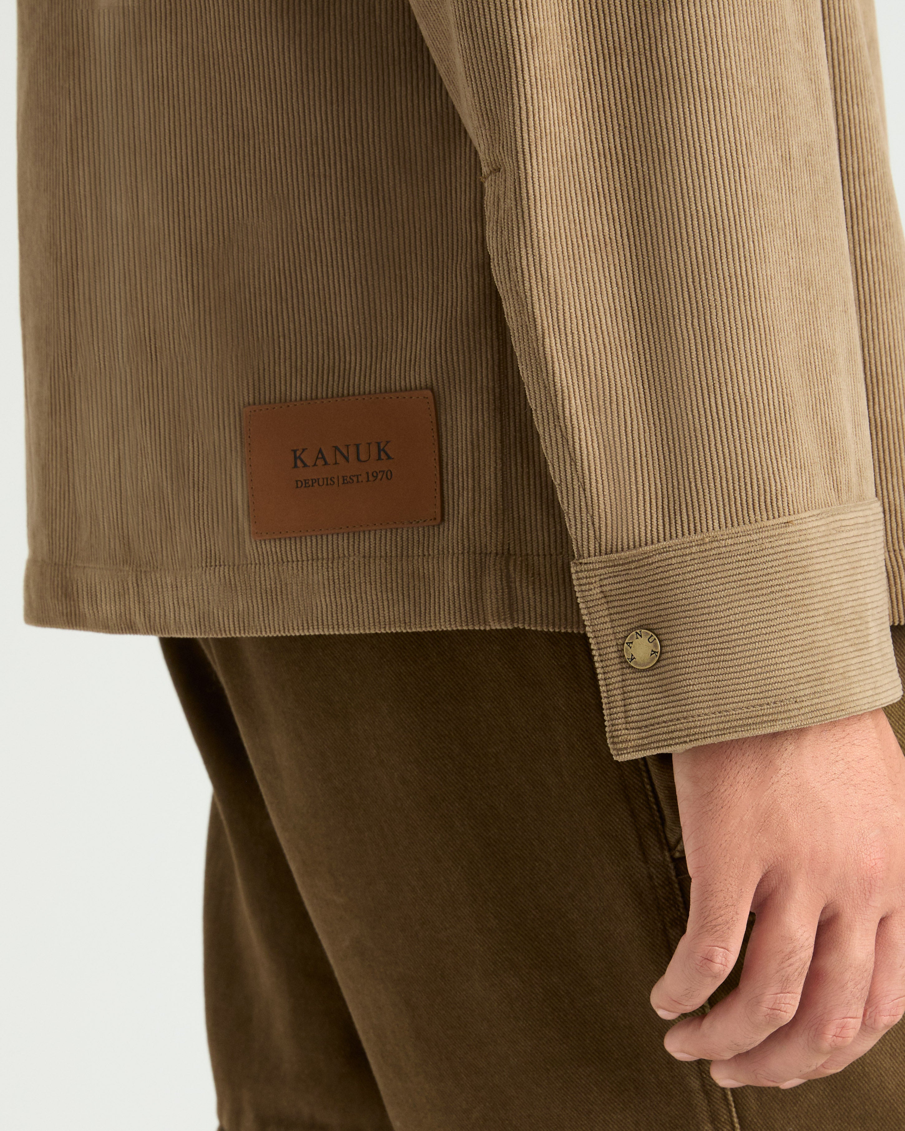 L’Acadien Corduroy Overshirt - 6